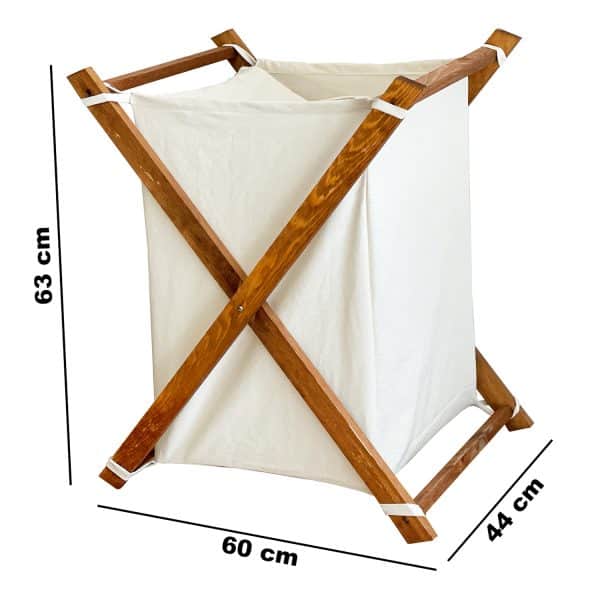 100 Litre Katlanır Çamaşır Sepeti 6011