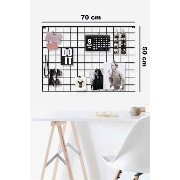 Metal Fotoğraf Askısı Notluk Pano 5027