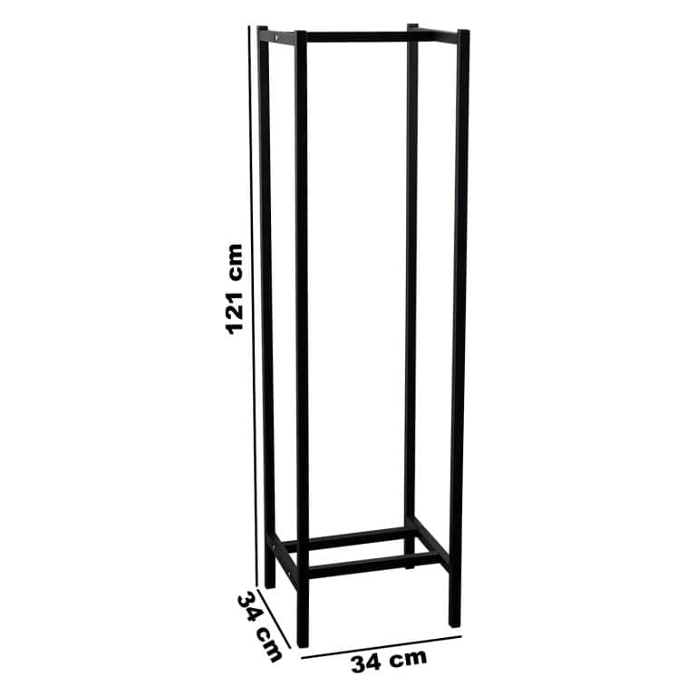 Metal Odunluk Şömine Odunluğu 6045