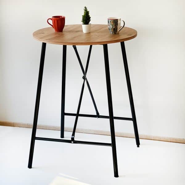 Yuvarlak Bar Bistro Mutfak Masası 5232