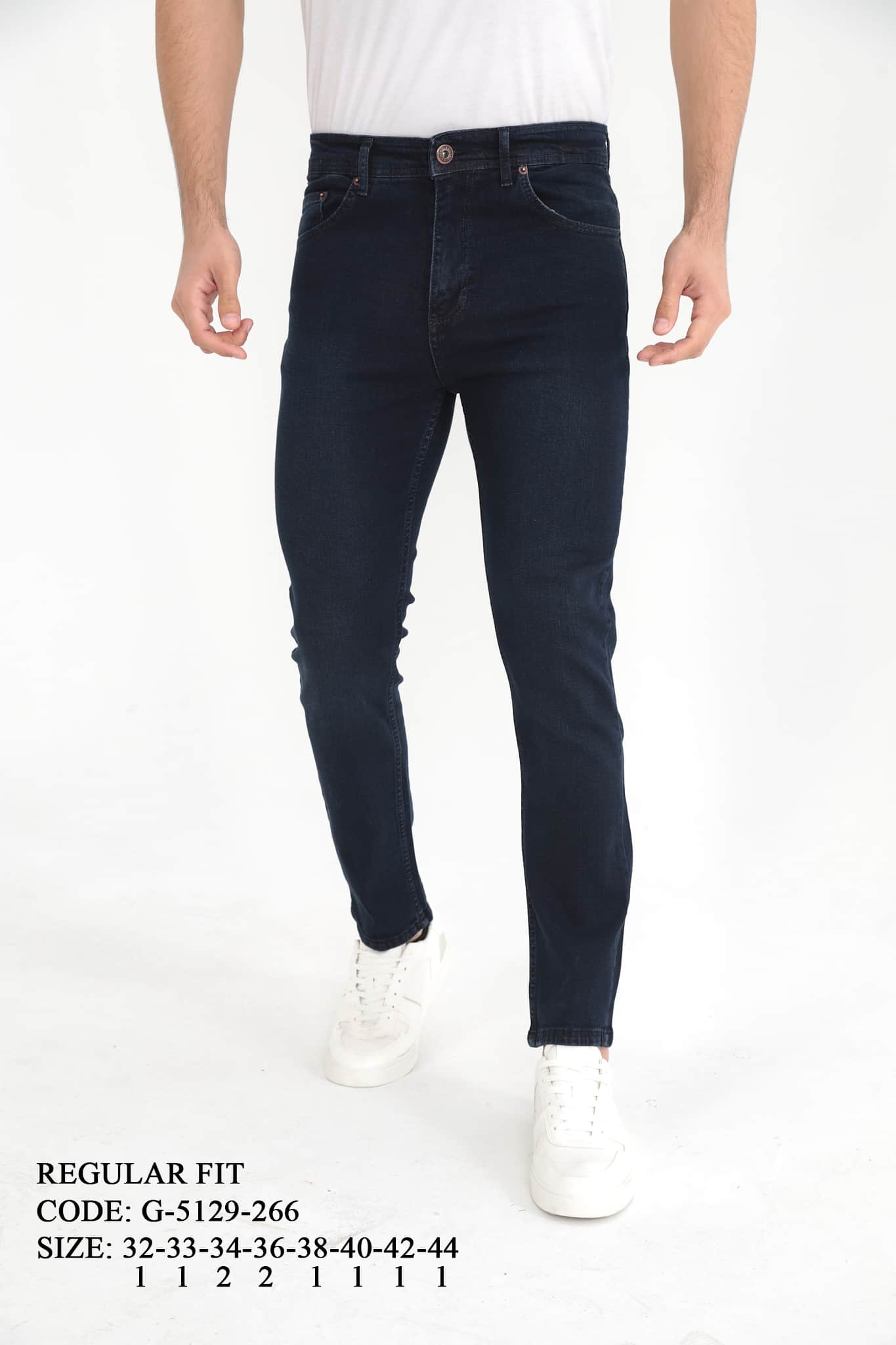 D'Vision Koyu Lacivert Erkek Jean G-5129-266