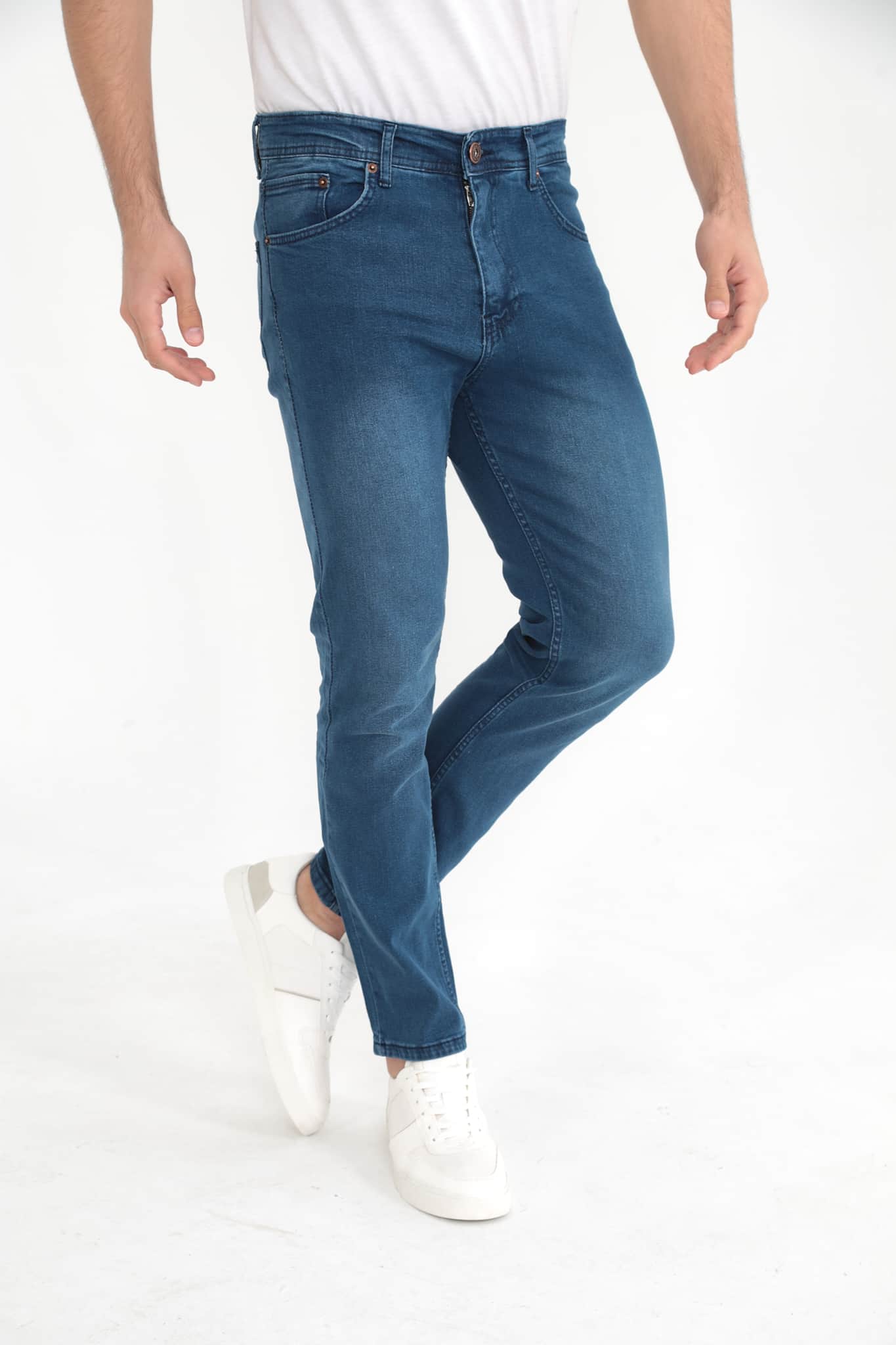 D'Vision Mavi Erkek Kot Pantolon G-5129-266