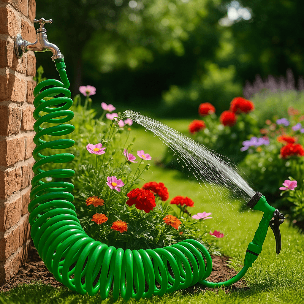 Vovikon BTX 10 Metre 7 Fonksiyon Başlıklı Spiral Hortum