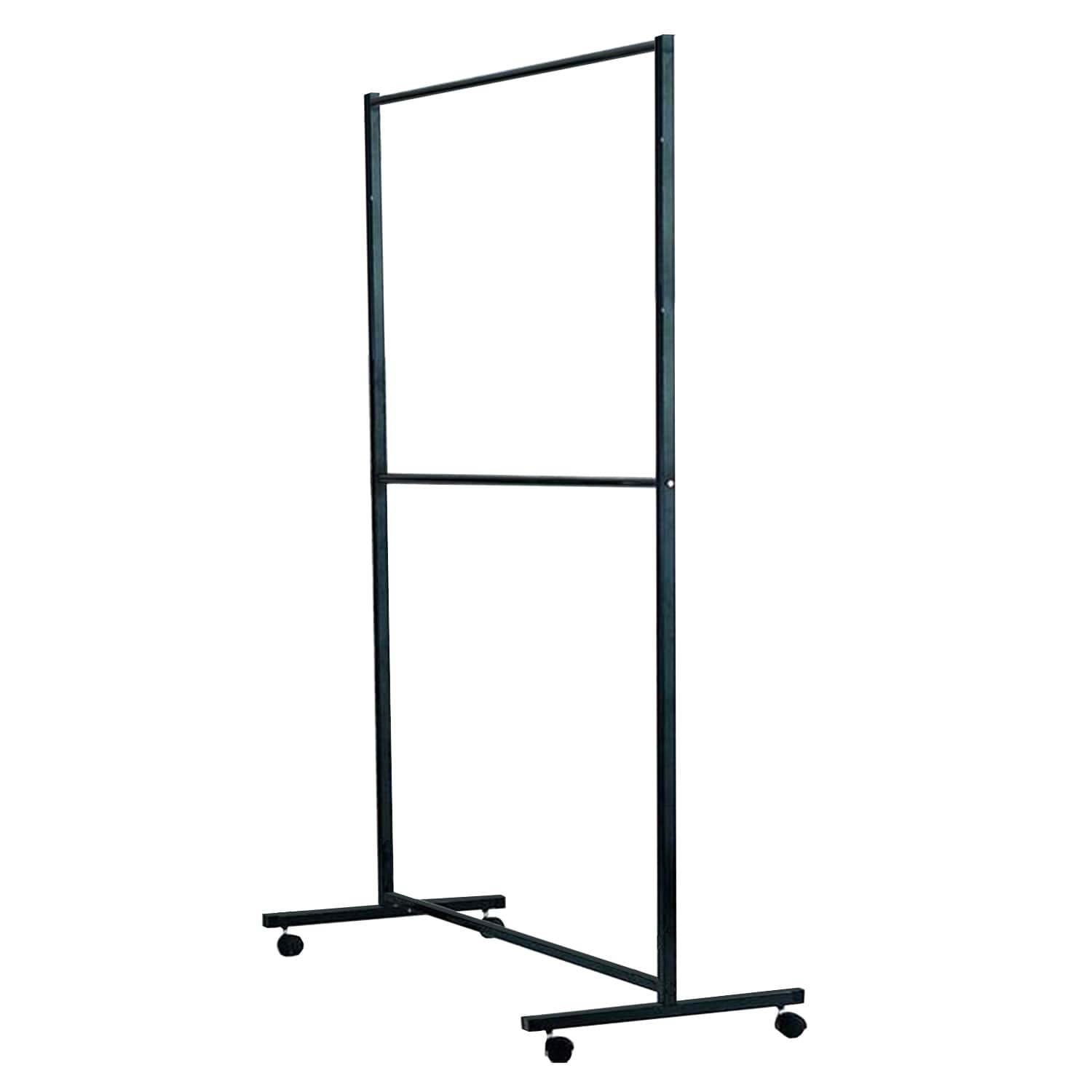 Tekerlekli 2 Katlı Elbise Askısı 6050