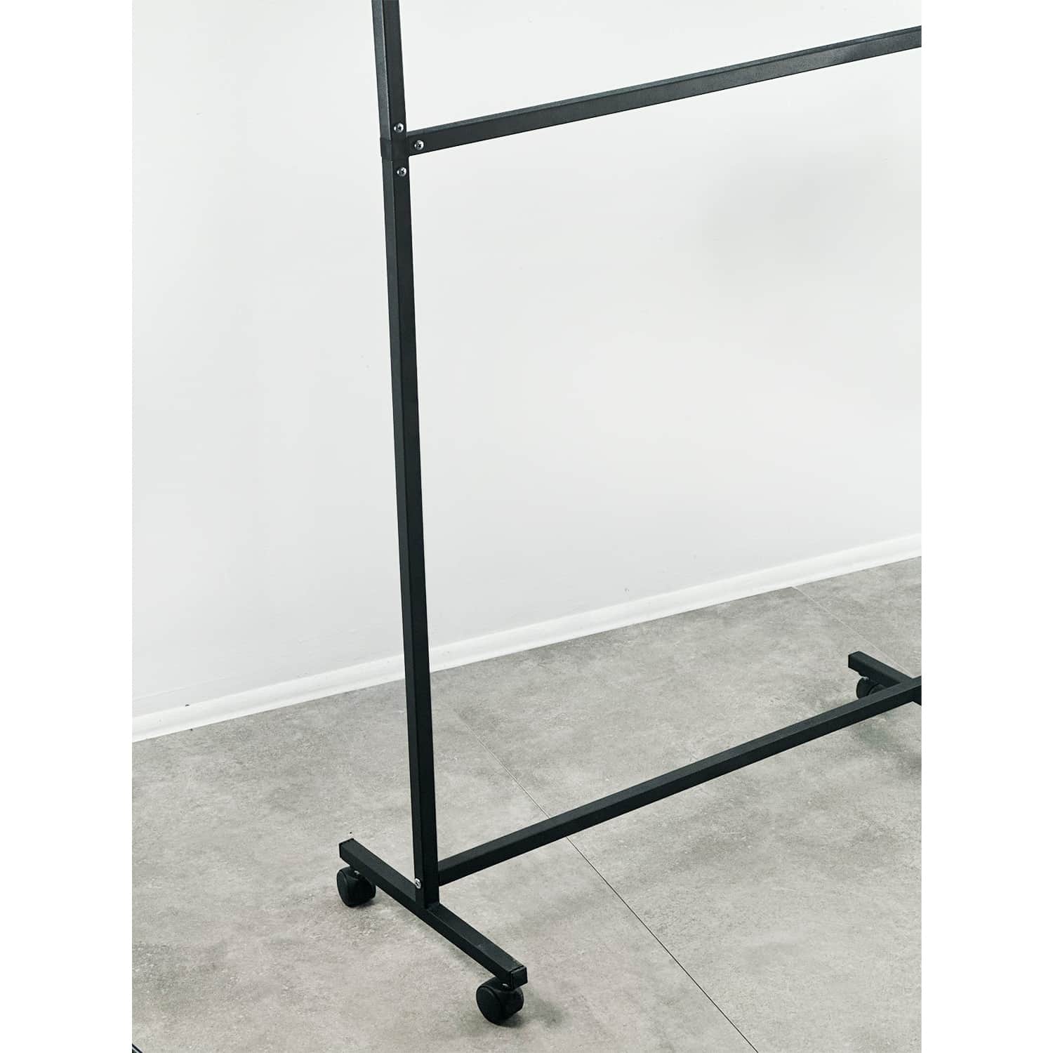 Tekerlekli 2 Katlı Elbise Askısı 6050