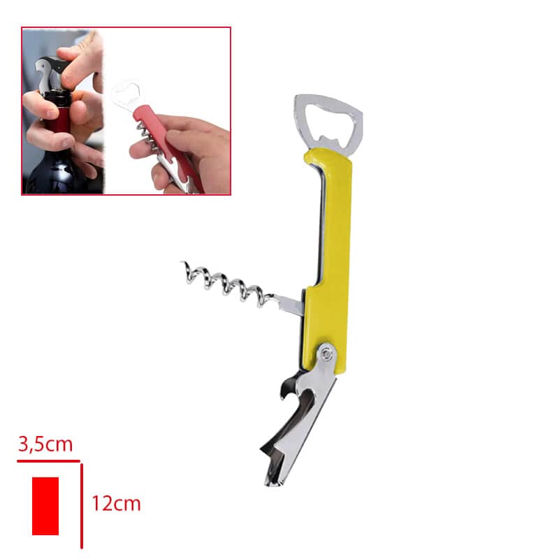 Soda Gazoz Şarap Açacağı 2li Garson Model Tirbüşon