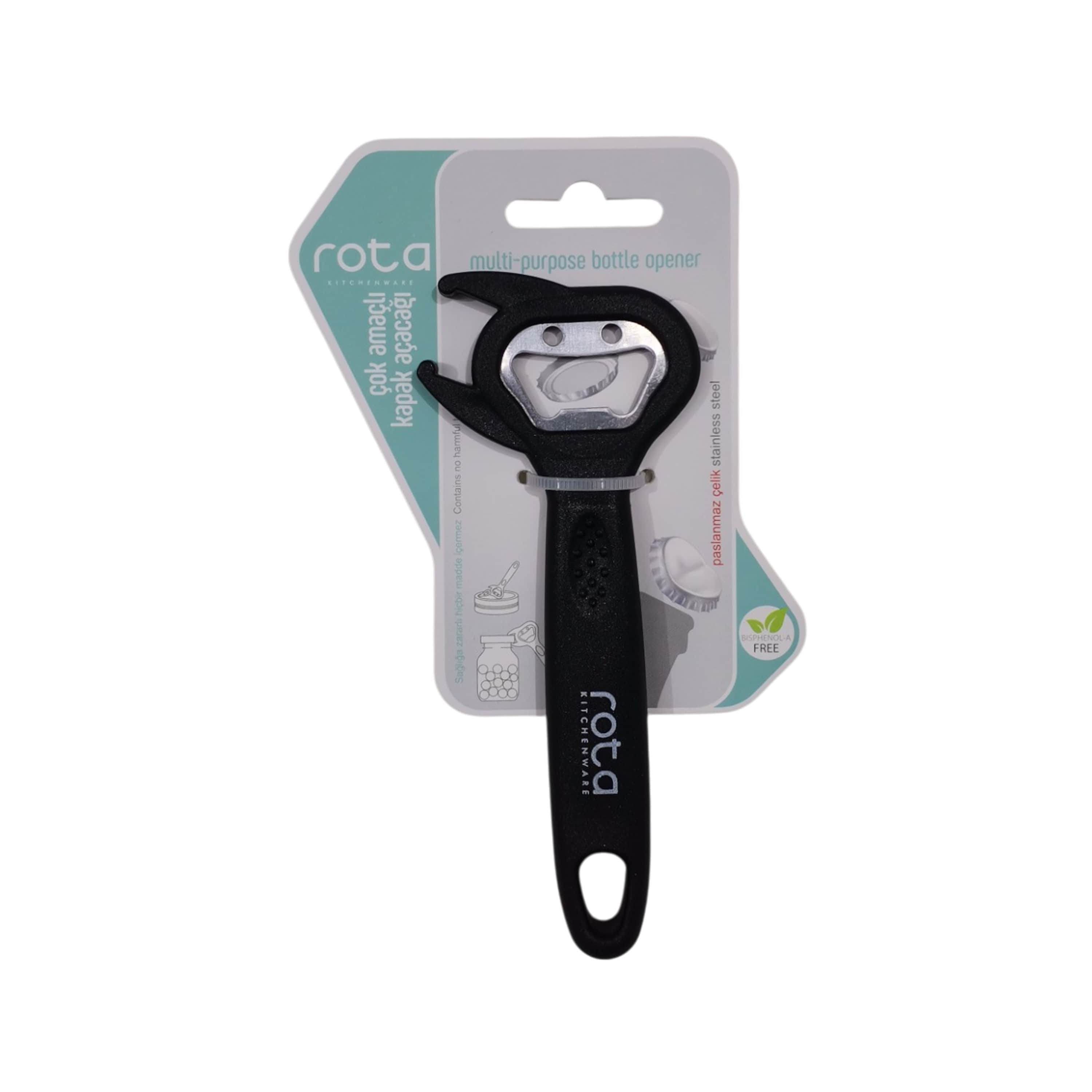 Paslanmaz Metal 2li Kavanoz Konserve Şişe Açağı Çok Amaçlı Açacak