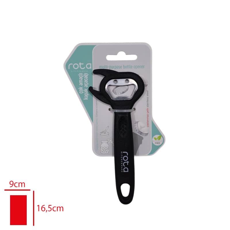 Paslanmaz Metal 2li Kavanoz Konserve Şişe Açağı Çok Amaçlı Açacak