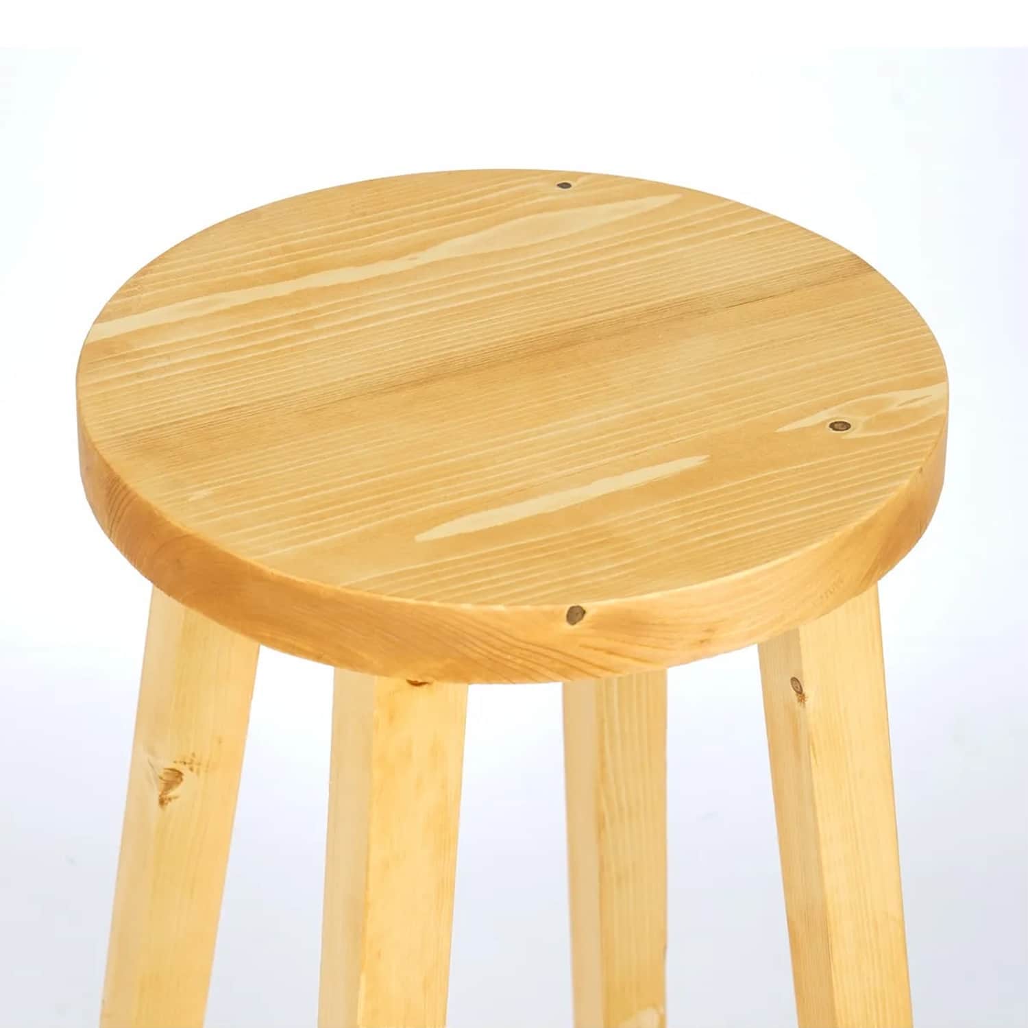 Ahşap Bar Sandalyesi Taburesi 2110