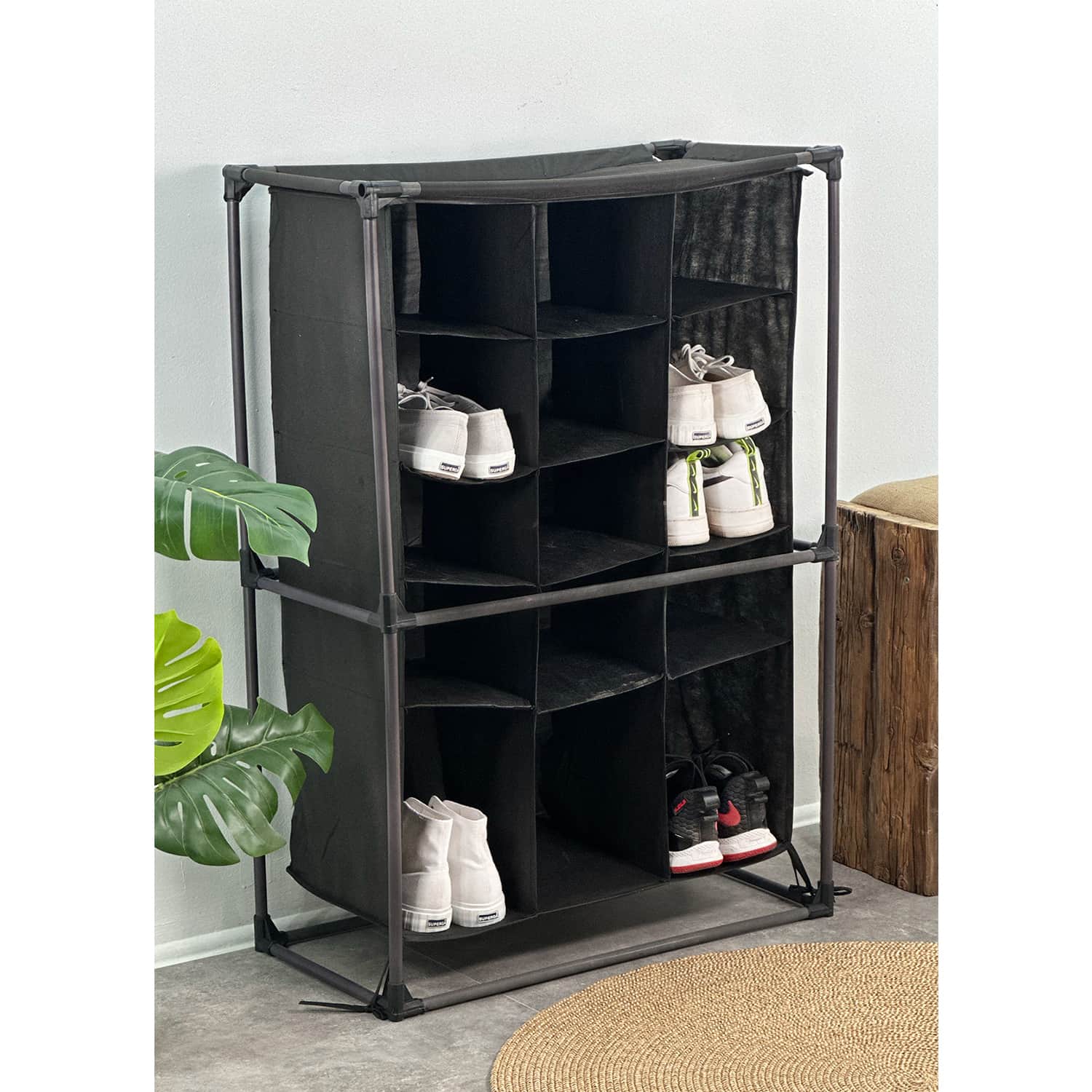 Ayakkabılık Çok Amaçlı Bez Dolap 5440