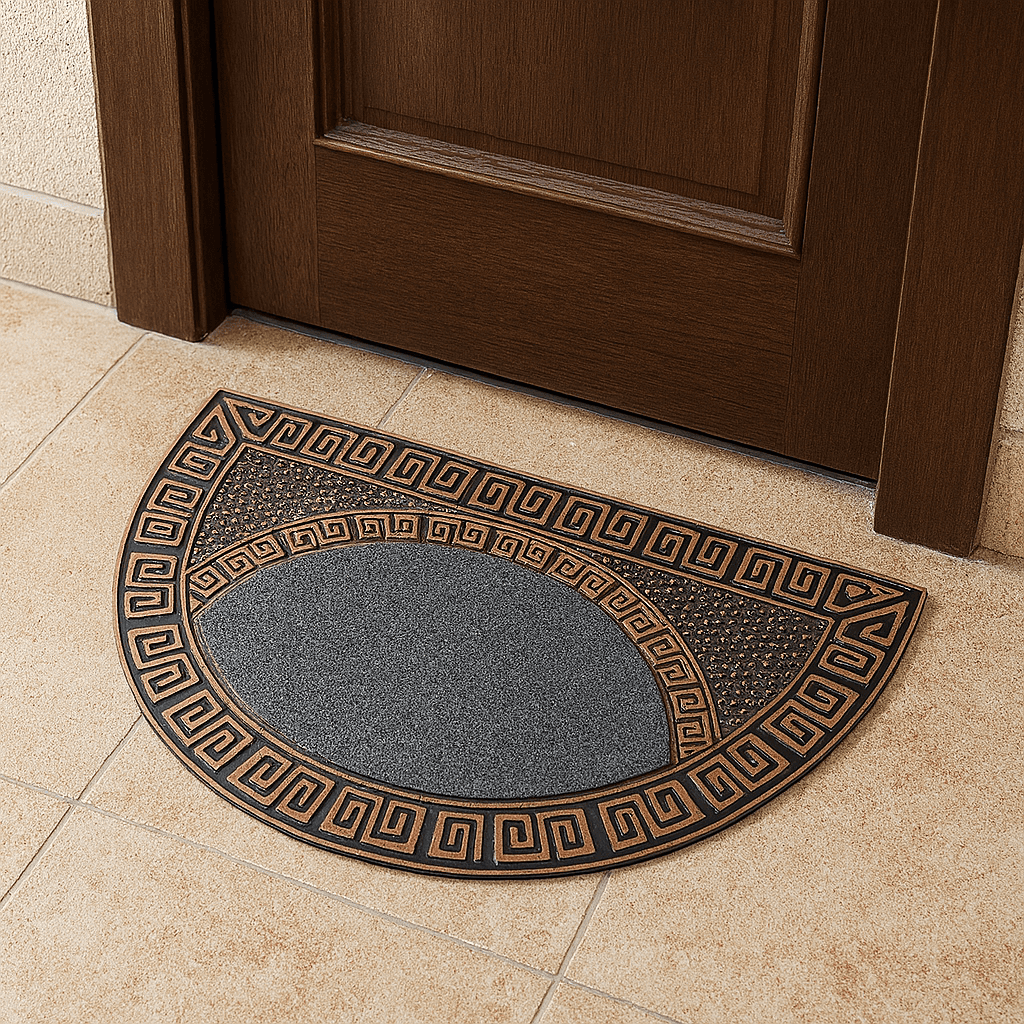 Yarım Ay Retro Kapı Önü Paspas 40x70 cm