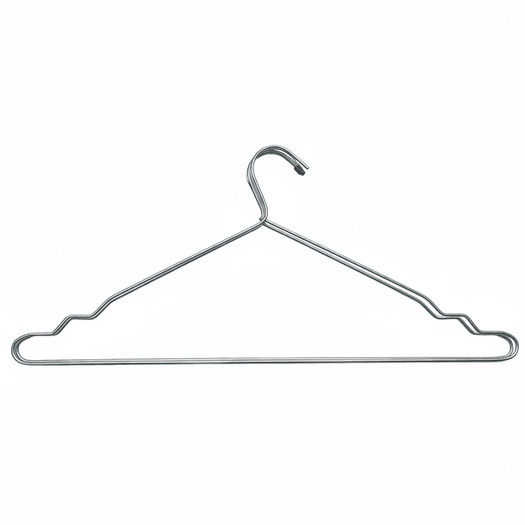 Metal 48 Adet Elbise Kıyafet Askısı Seti