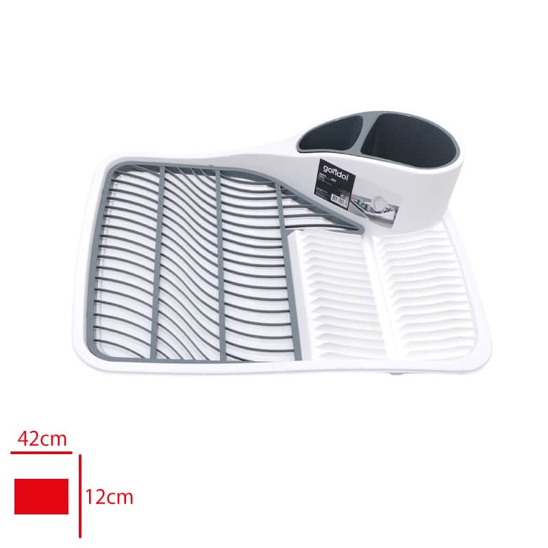 Gondol Experto Bulaşık Altlığı Kaşıklık Bölmeli Tabaklık