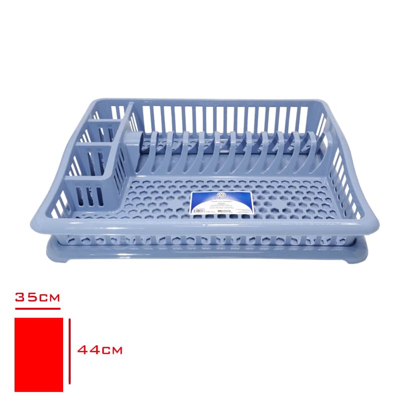 Merdem Lüx Tek Katlı Kaşıklık Bölmeli Bulaşık Sepeti Tabaklık