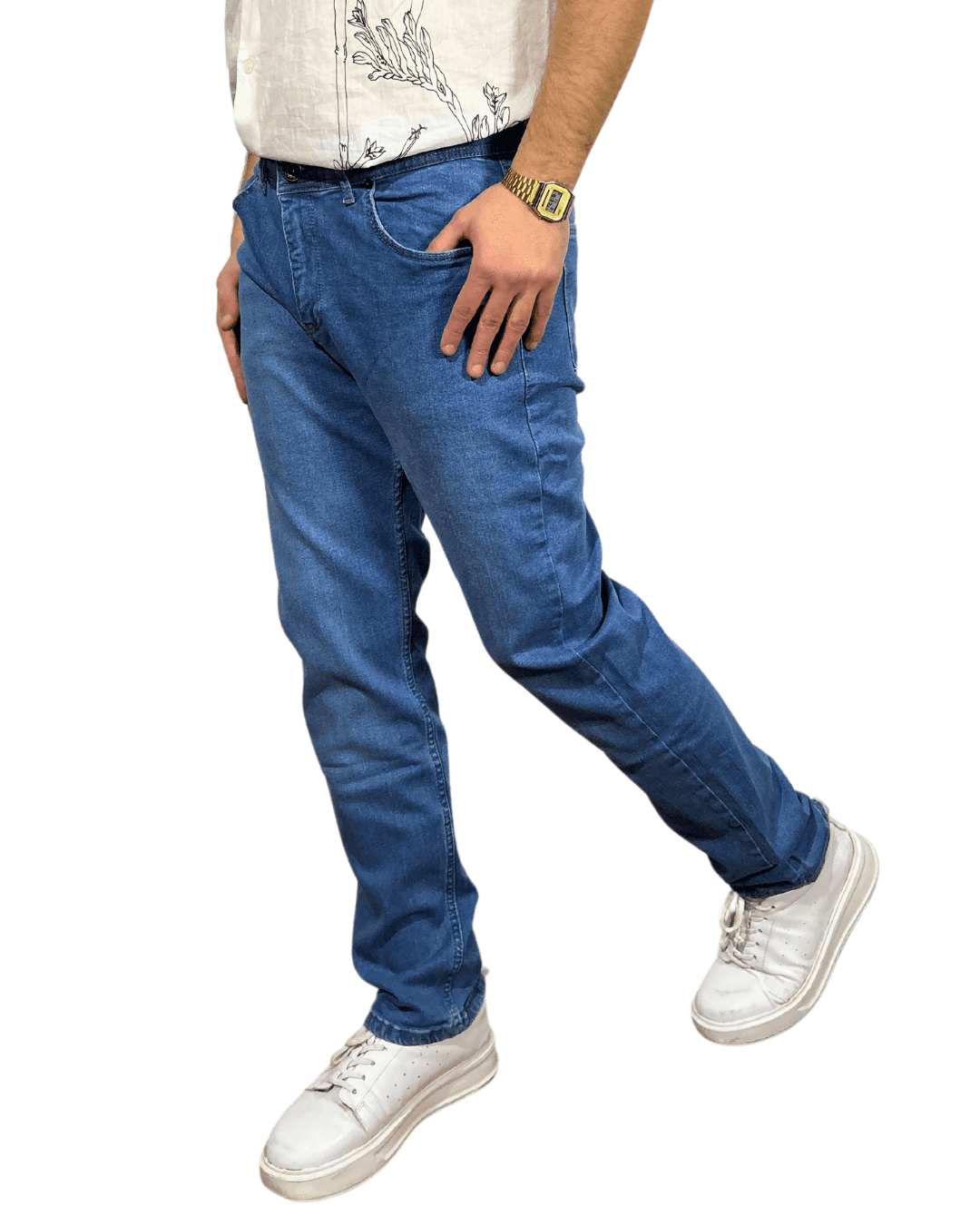 D'Vision Açık Mavi Regular Erkek Jean M-5220