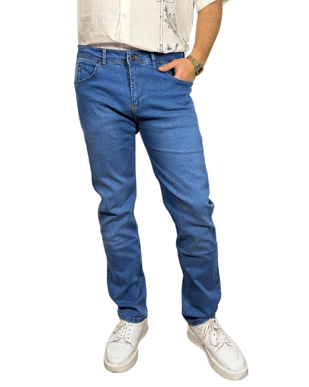 D'Vision Açık Mavi Regular Erkek Jean M-5220