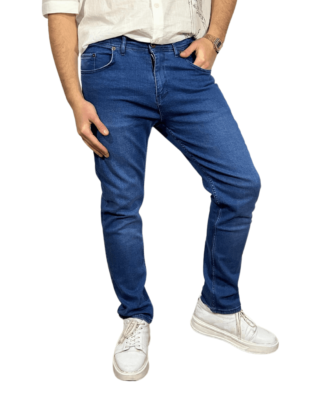 D'Vision Mavi Regular Erkek Jean M-5129