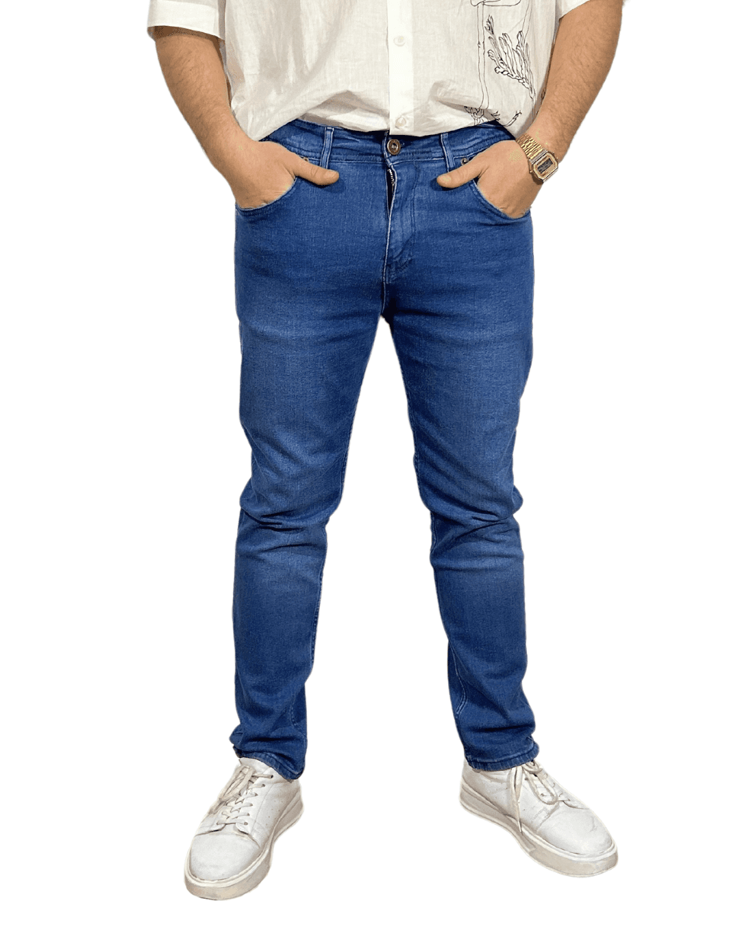 D'Vision Mavi Regular Erkek Jean M-5129