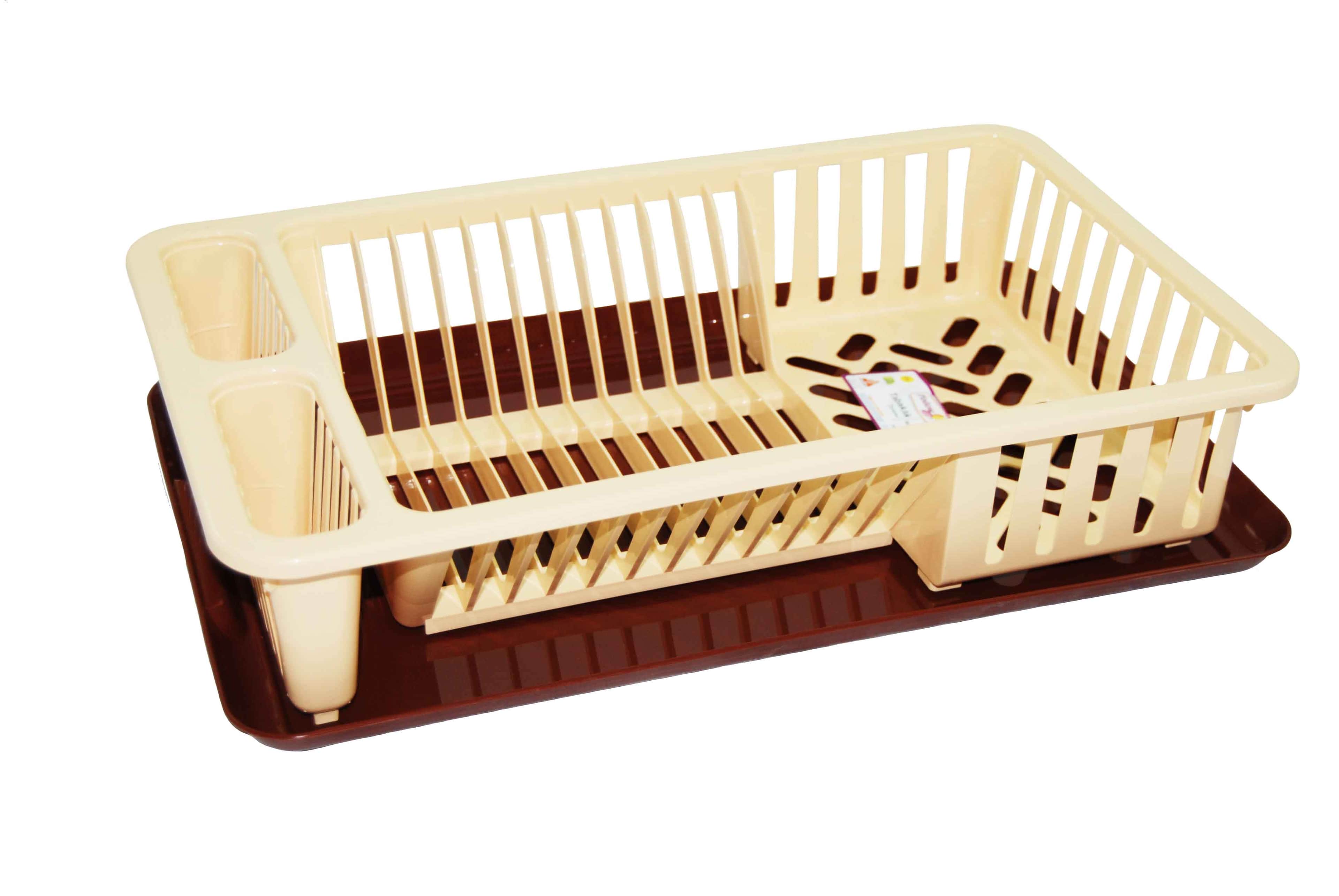 Bursev Tek Katlı Tabaklık Bulaşık Sepeti 1201