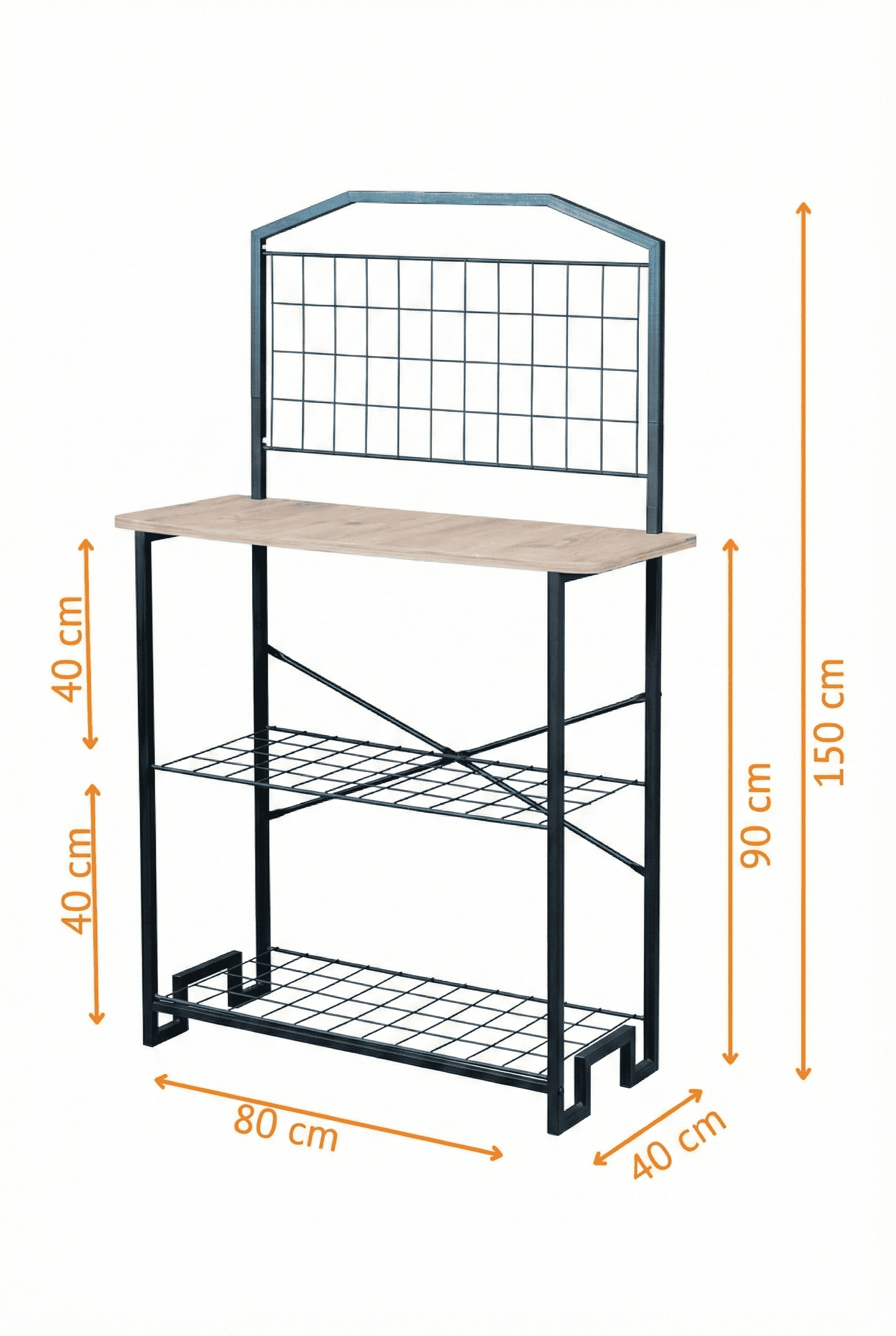 Kahve Köşesi Mutfak Bangosu Çok Amaçlı Raf