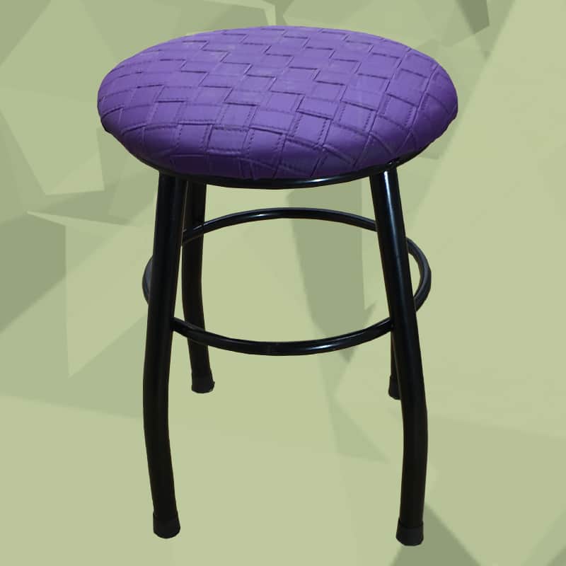 Ahtopot Model Mor Metal Tabure