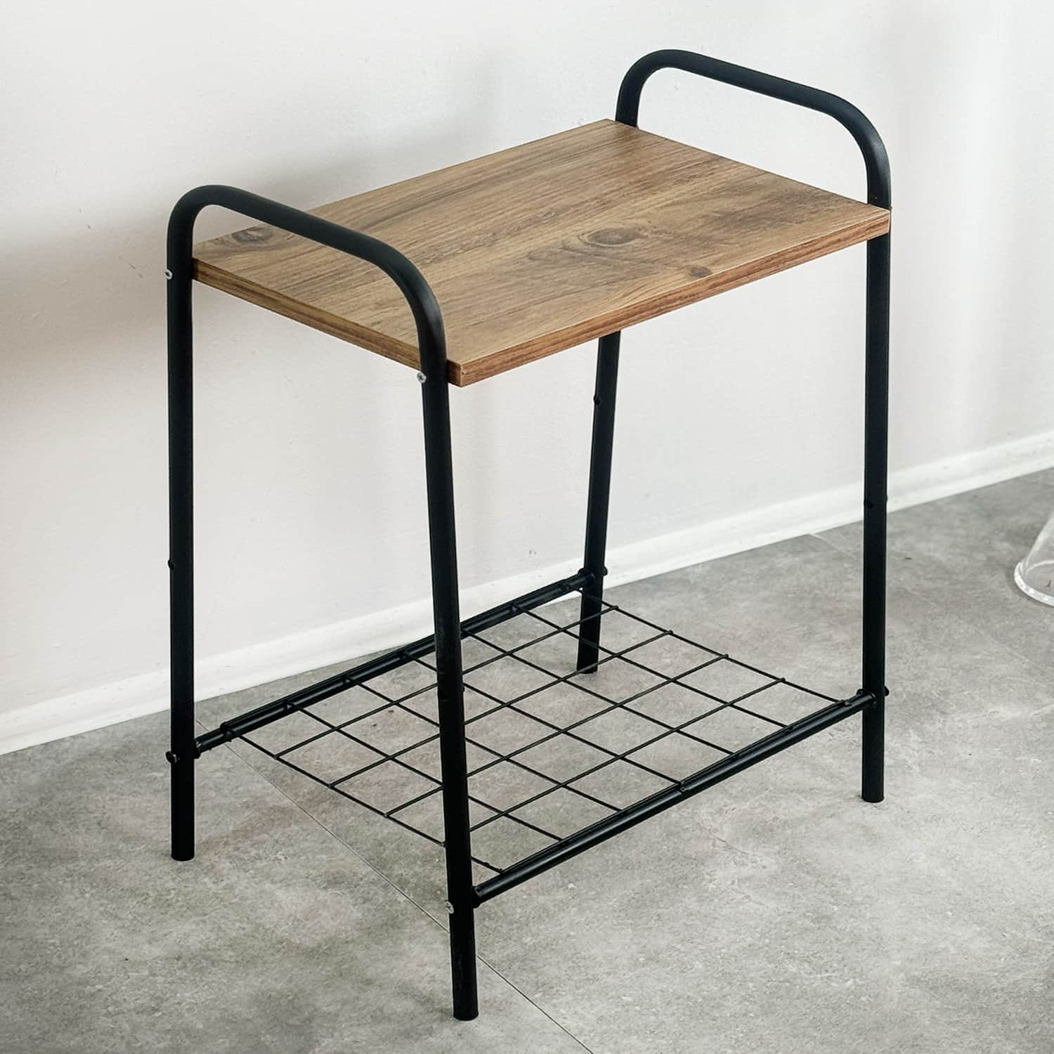 Dekoratif Raflı Yan Sehpa Komodin 5079