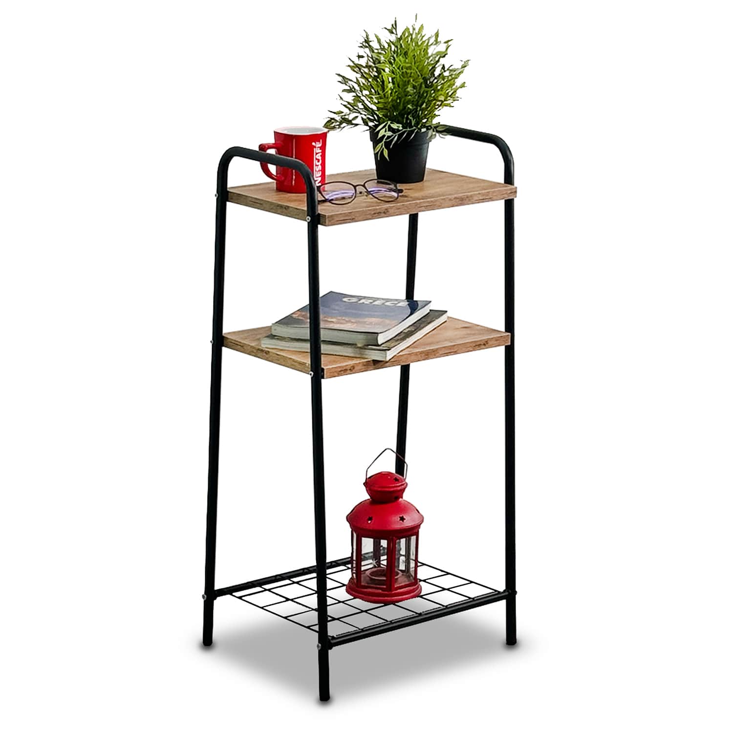 Raflı 2 Katlı Yan Sehpa 5505