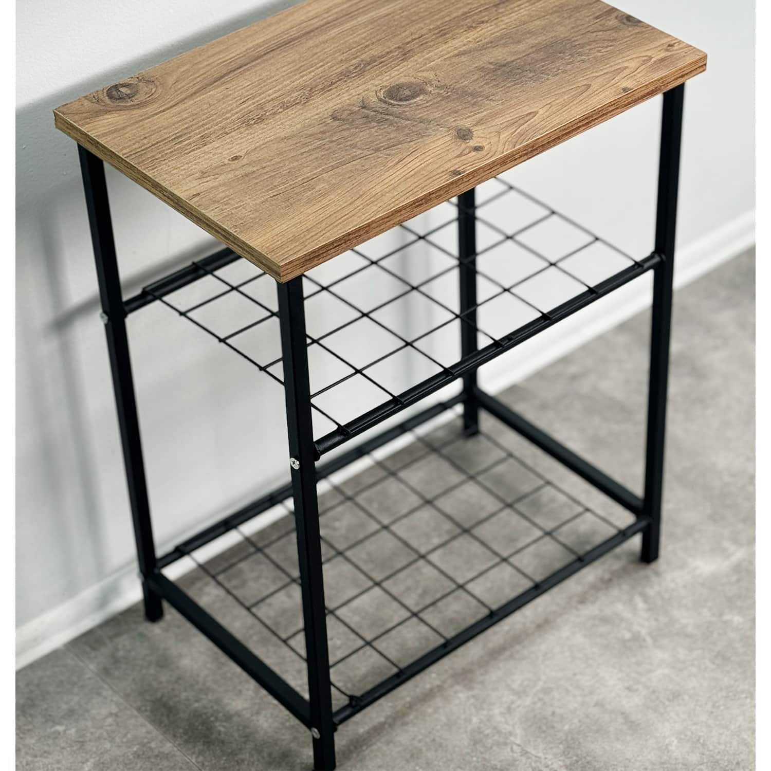 Raflı Yan Sehpa Komodin 5506