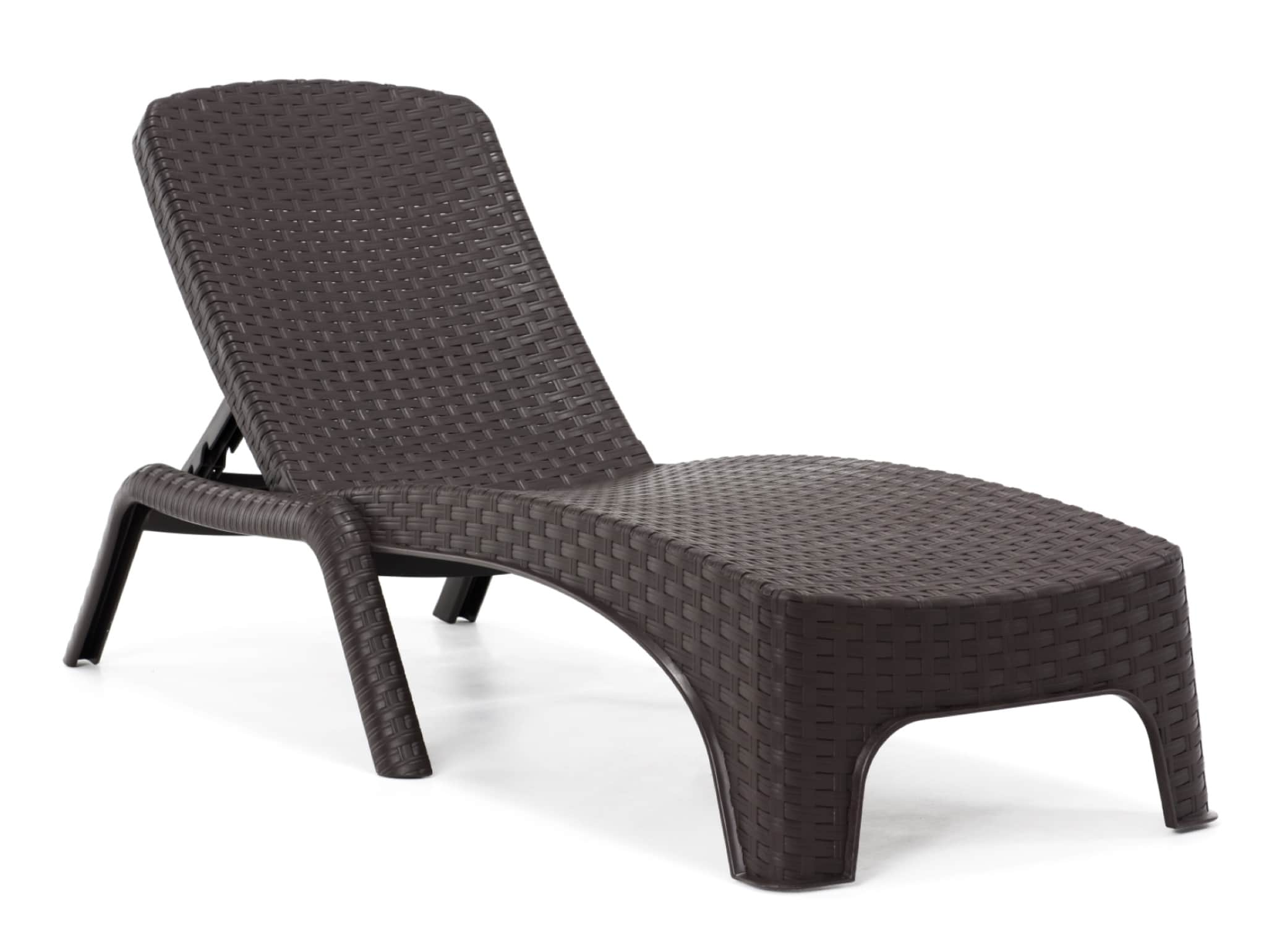 Rainbow Roma Rattan Şezlong