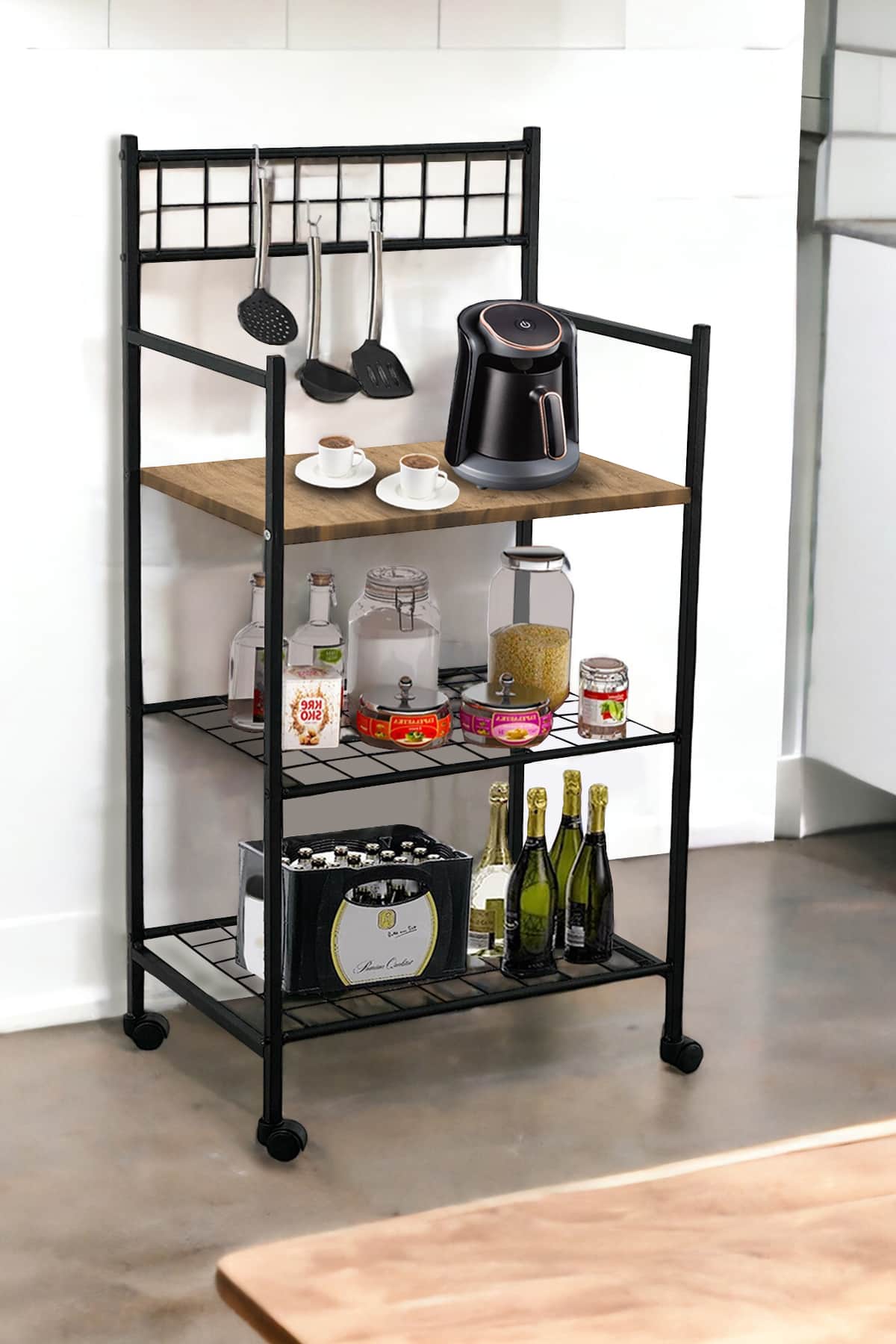 Çok Amaçlı Tekerlekli Mutfak Bangosu 5420