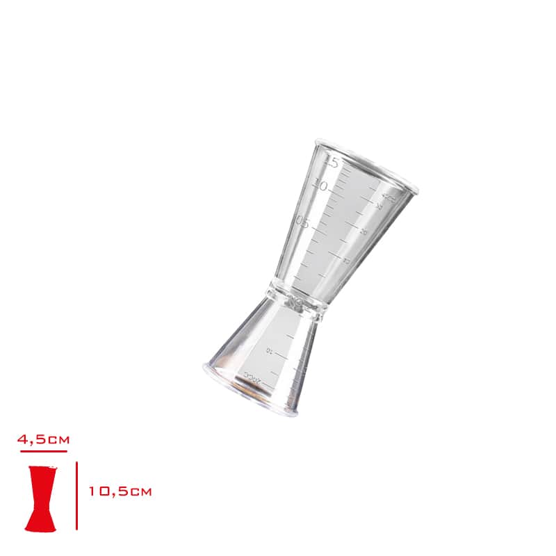 Evmoni Polikarbon Jigger 20/40 ml