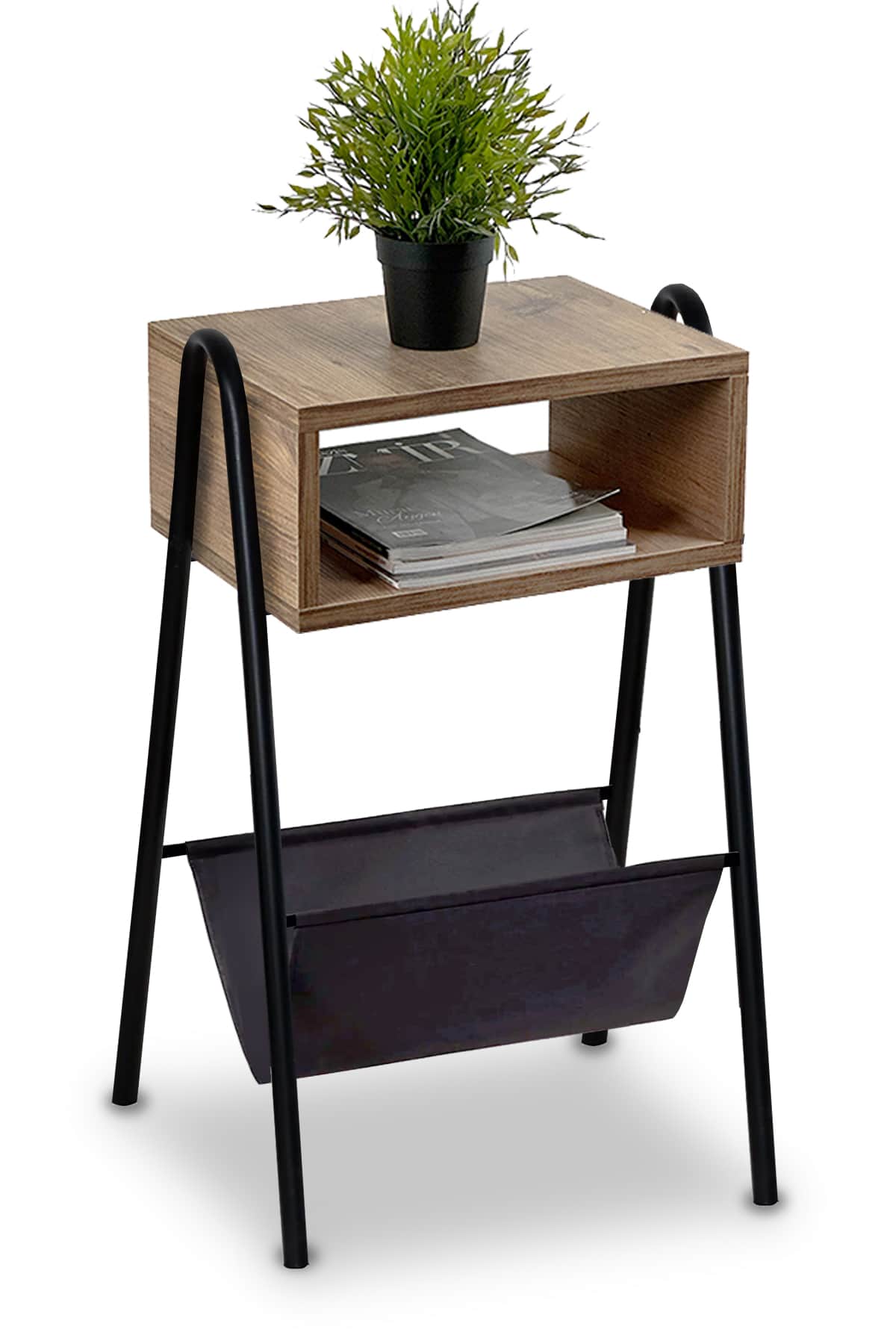 Çantalı Yan Sehpa Komodin 5003