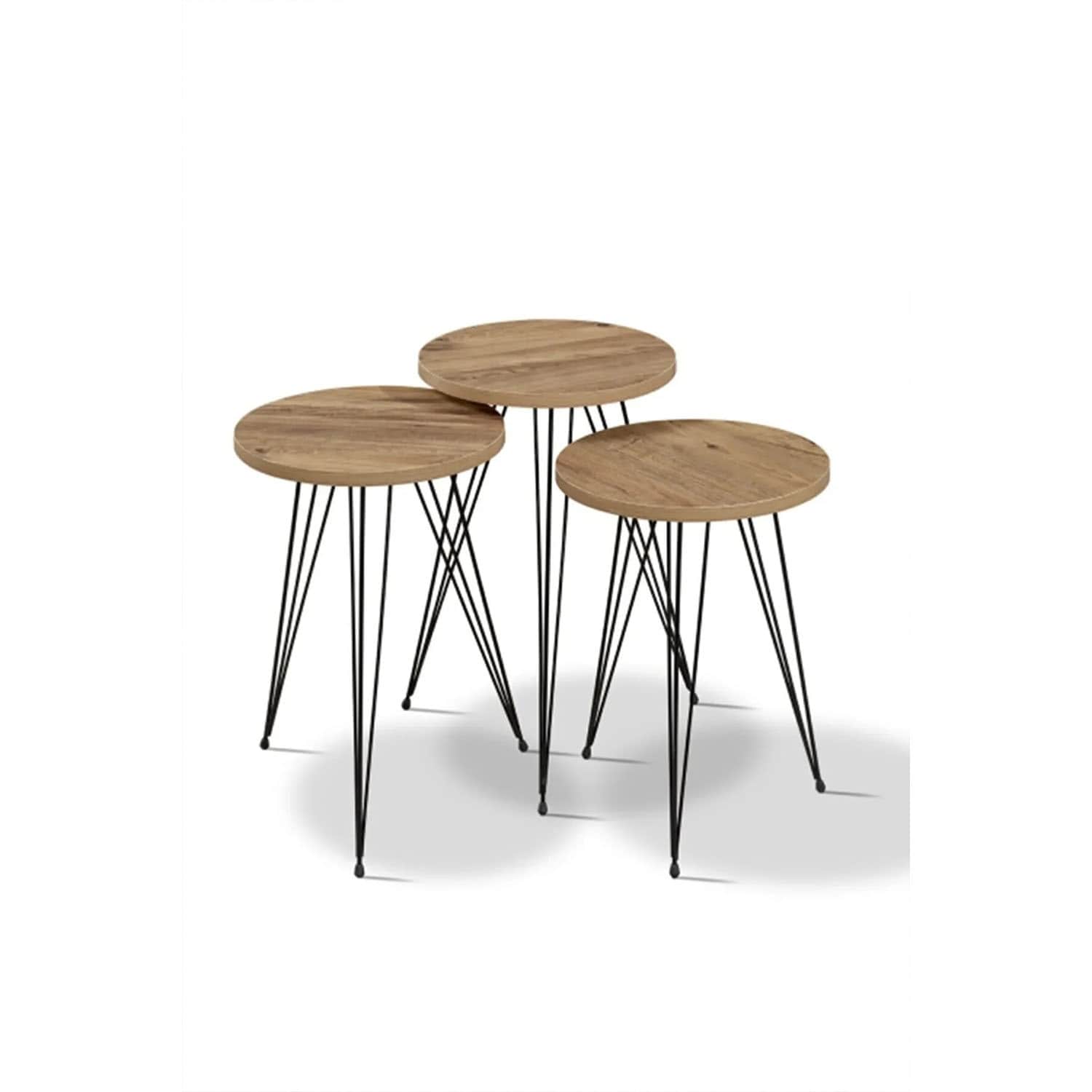 Dekoratif Zigon Sehpa 3lü 5425