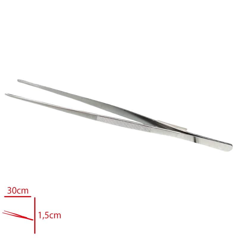 Biradlı Düz Şef Dekor Cımbızı 30 cm