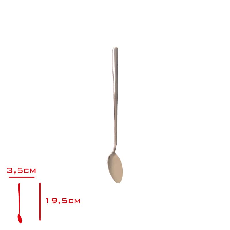 Evmoni Kokteyl Kaşığı 22 cm Bakır