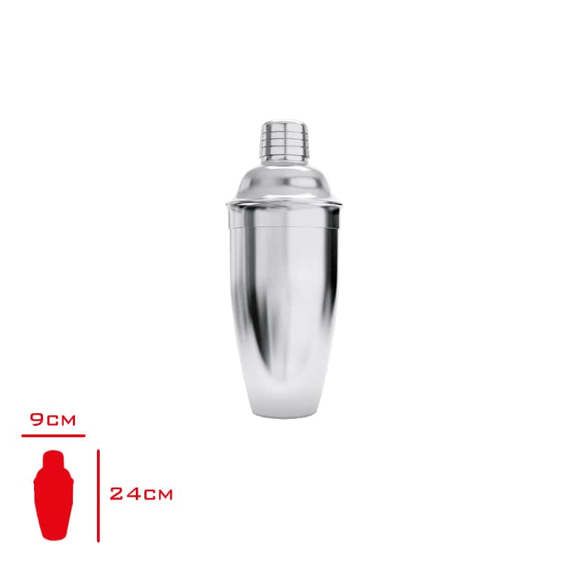 Evmoni Kokteyl Shaker Krom 720 ml