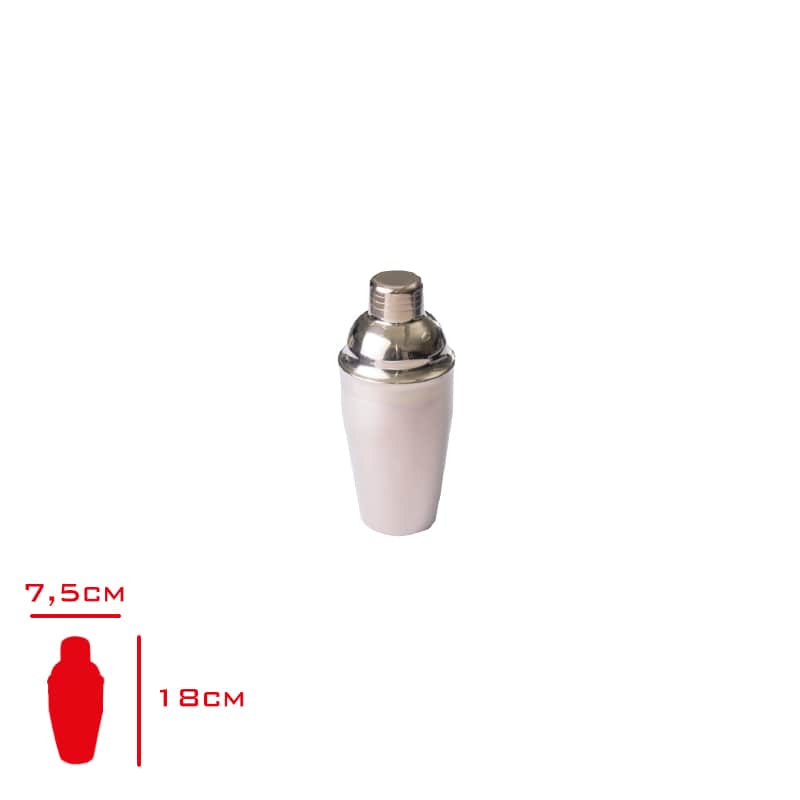 Evmoni Kokteyl Shaker Rose 350 ml