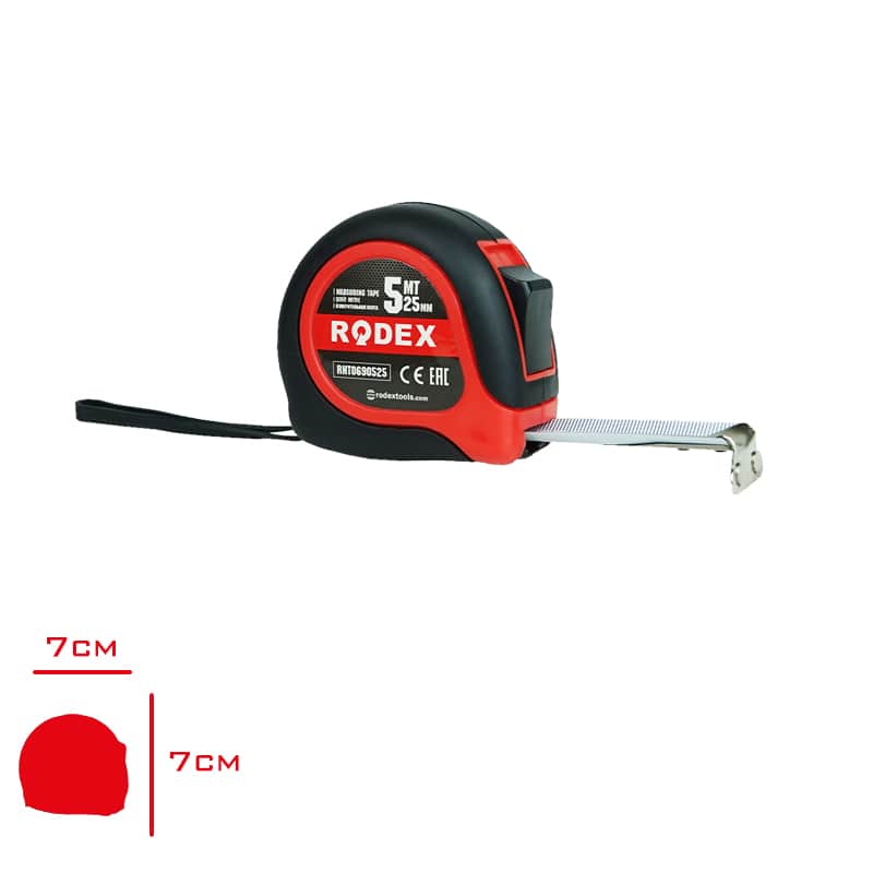 RODEX SERIT METRE MIKNATISLI 5*25 MM RHT0901191525/MTPD0529