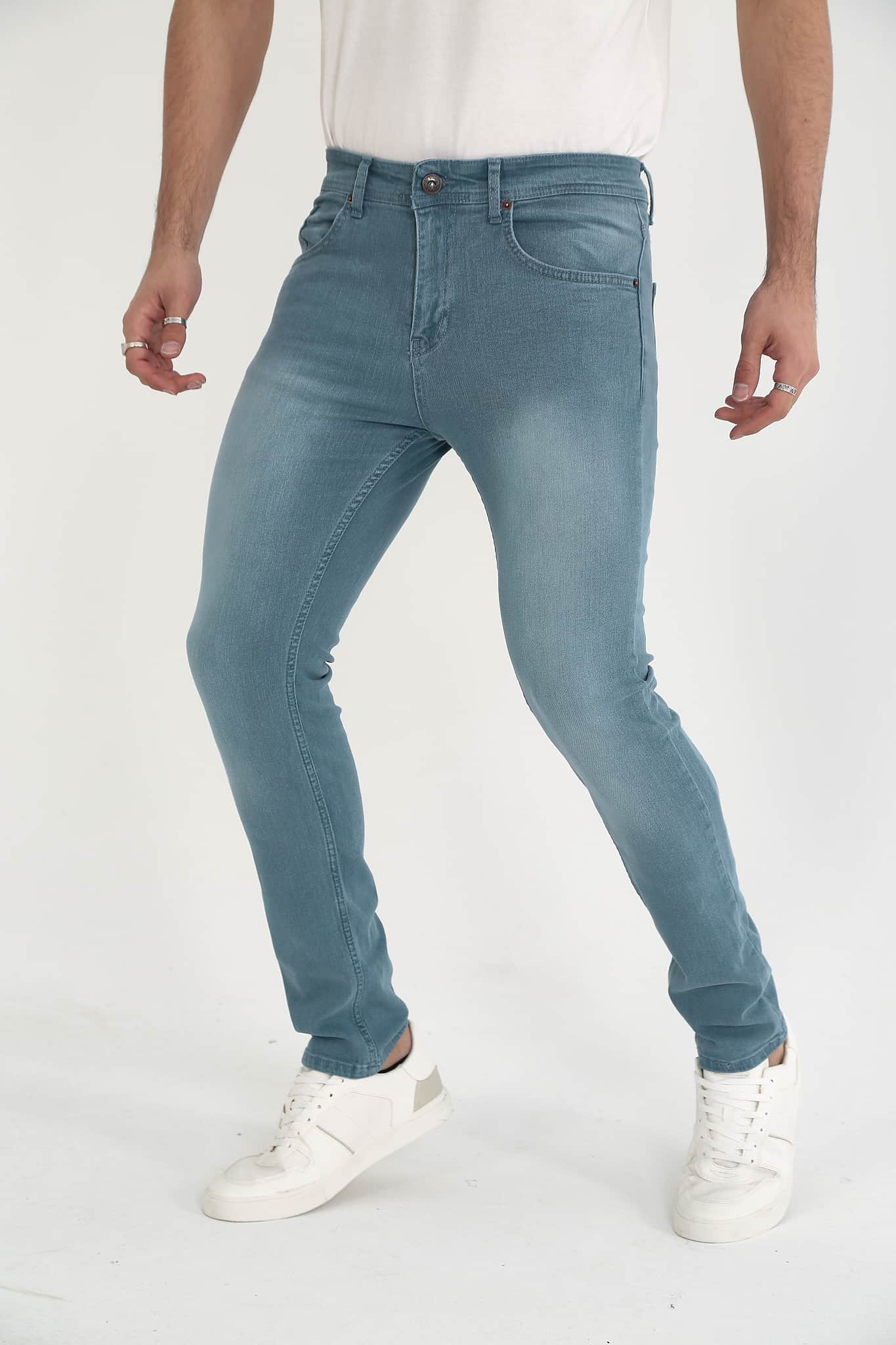 D'Vision Buz Mavi Slim Fit Erkek Jean M-5220-107