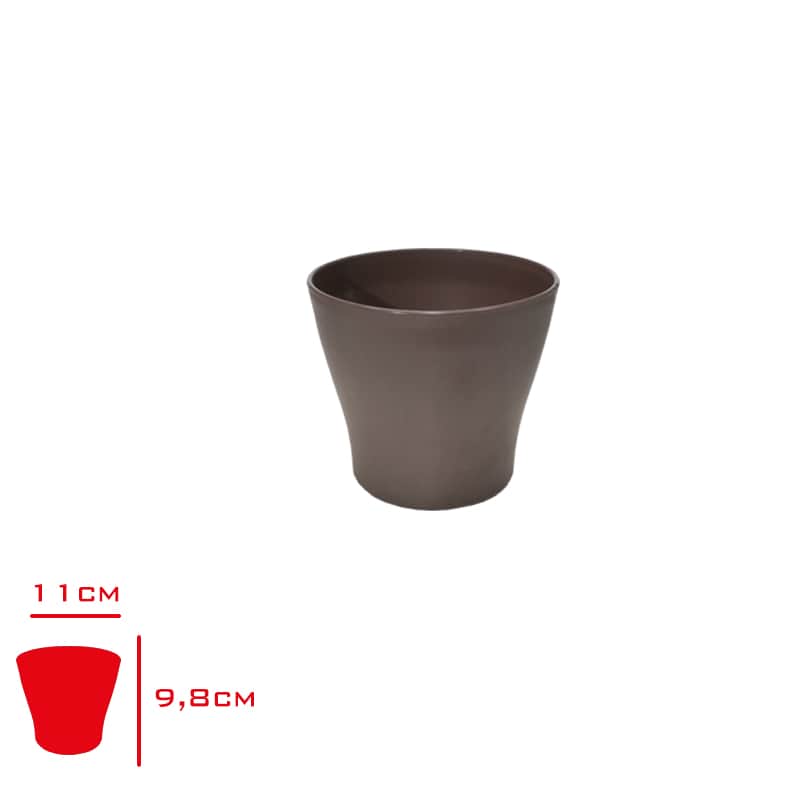 Poliwork Kaktüs Saksı Pastel 10,5 cm Karışık Renk