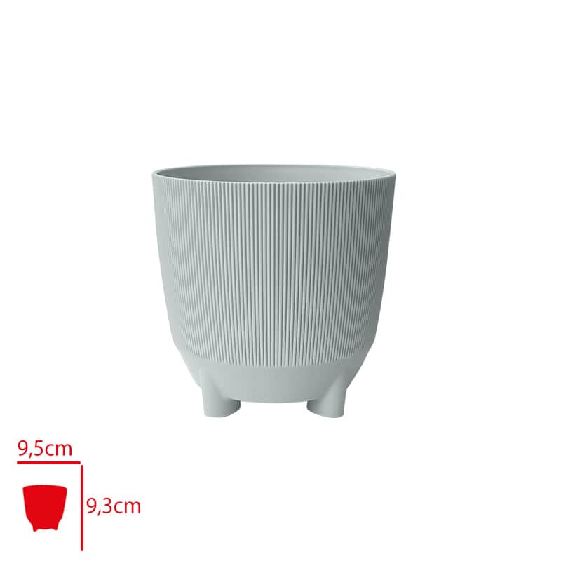 Poliwork Luna Saksı 9 cm Karışık Renk