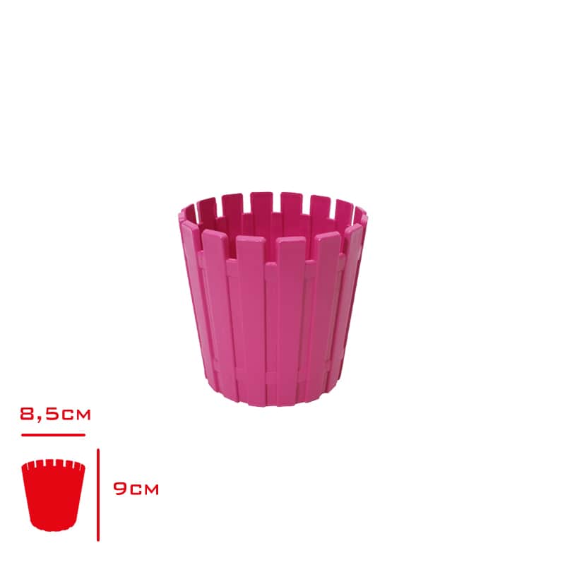 Poliwork Kaktüs Saksı 8,5 cm Karışık Renk