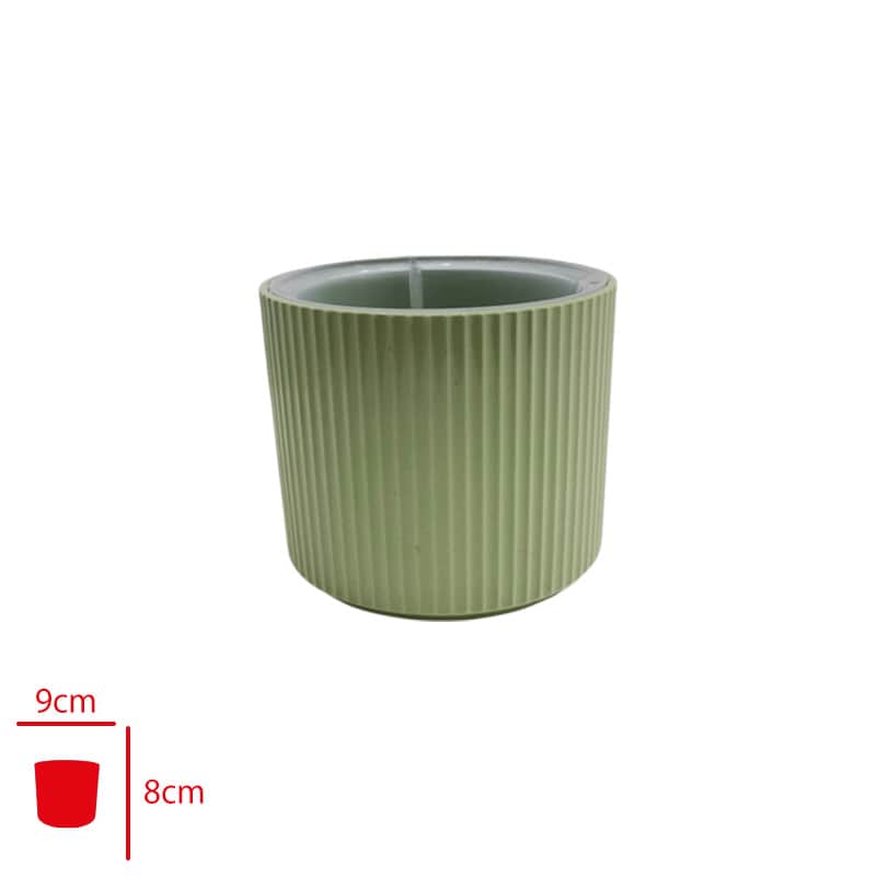 Poliwork Defne Forest Orman Yeşili Saksı 9 cm