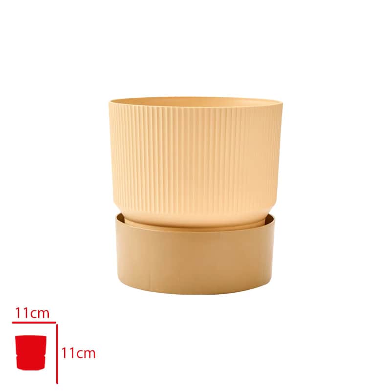 Poliwork Ixora Dakota Sarı Saksı 11 cm