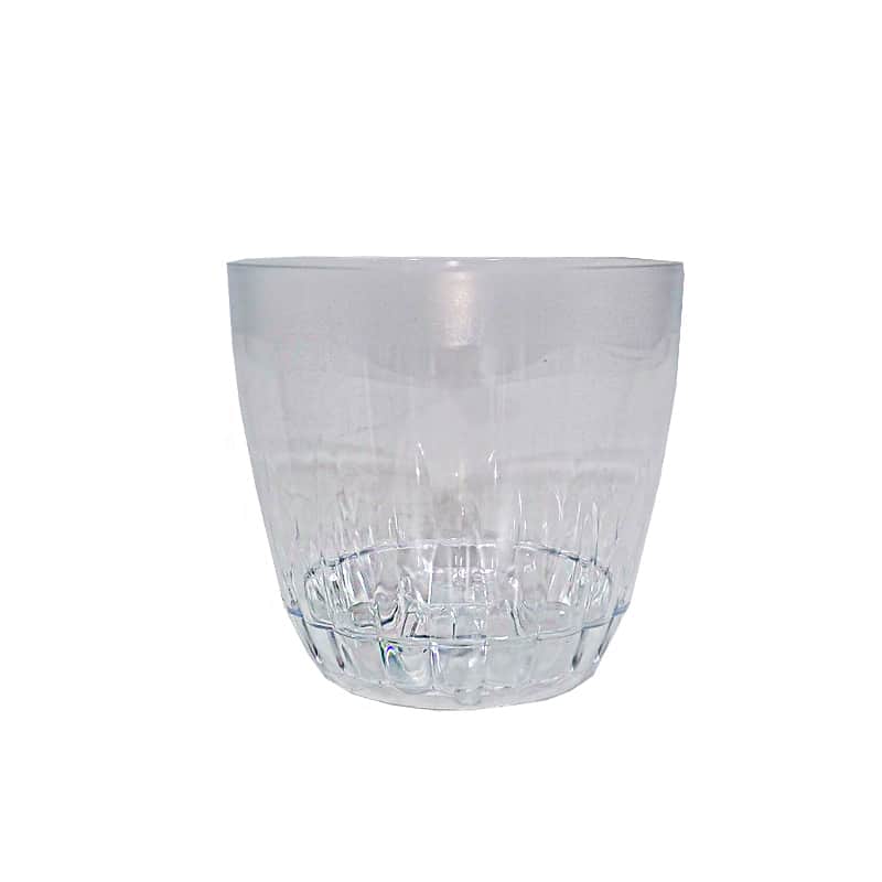 Alya Kristal Kozalak Desenli Saksı 1 No 0,75 Lt