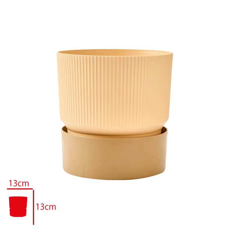 Poliwork Ixora Dakota Saksı 13 cm Sarı