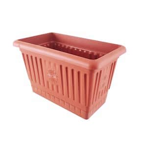 Plastime Hak Küçük Balkon Saksı 31 cm Natural 5 lt