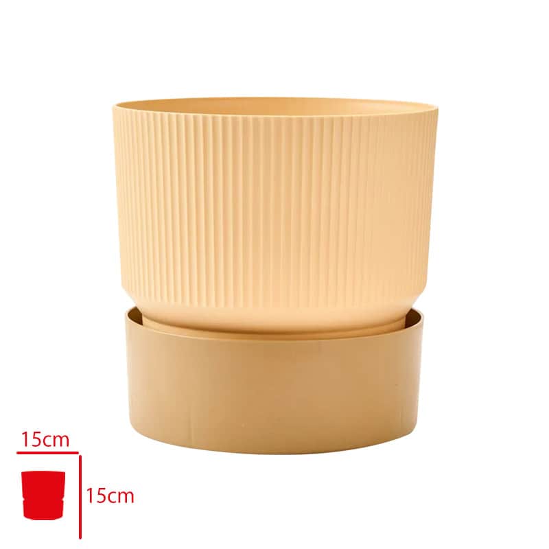Poliwork Ixora Dakota Saksı 15 cm Sarı