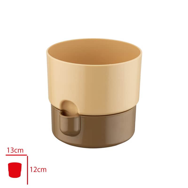 Poliwork Dora Dakota Saksı 13 Cm Sarı