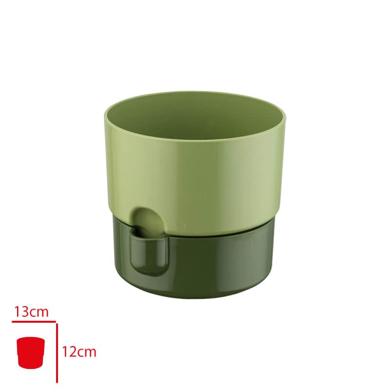 Poliwork Dora Forest Saksı 13 Cm Orman Yeşili